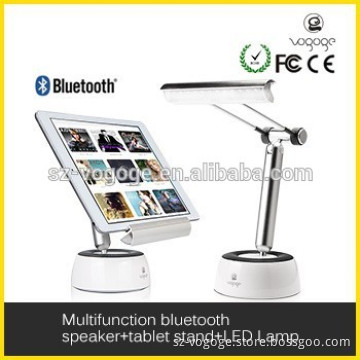 2016 led bluetooth speaker tablet stand and bluetooth speaker with led light
